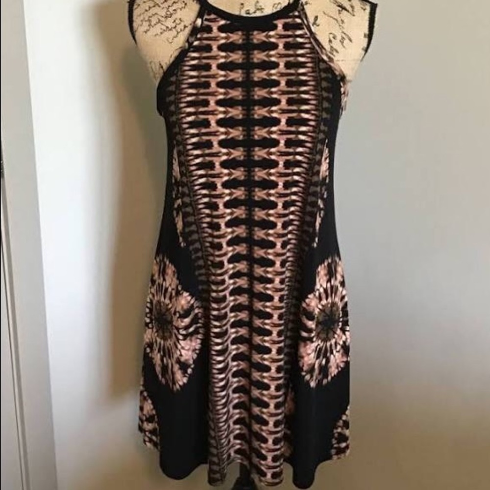 Black Tie Dye Dress